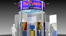 Stand concept and 3D visuall proposal / Romania Tourism