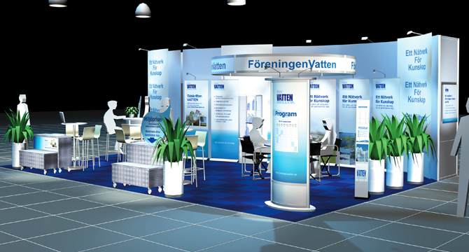 Montervisualisering / Föreningen Vatten, VA Mässan