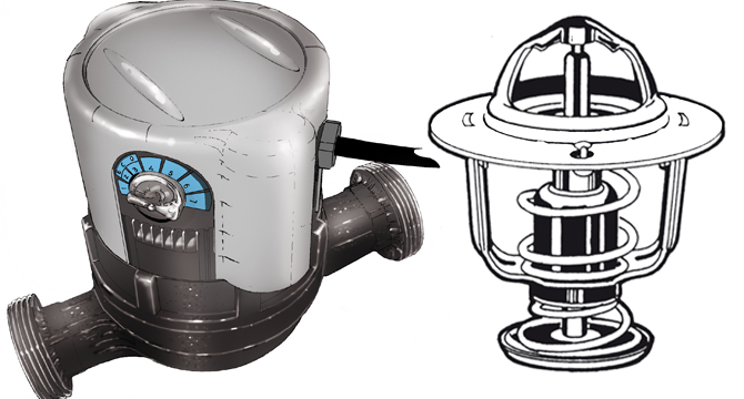 Tekniska illustrationer / Xylem (Flygt) och Yanmar